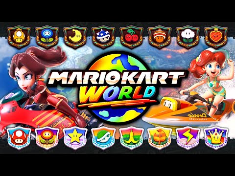 Mario Kart World (2-Player) – Full Game Walkthrough | 150cc Grand Prix + Knockout Tour