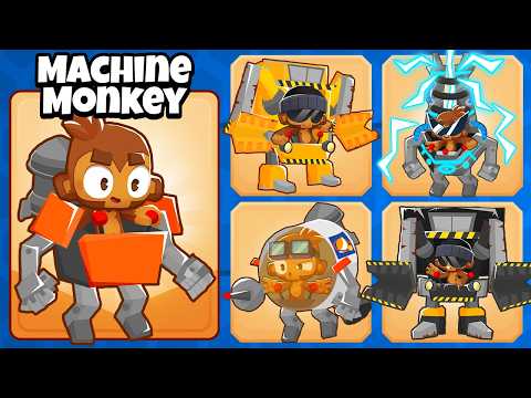 Next-Level MACHINE MONKEY in BTD 6!