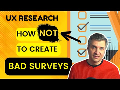 UX Research: How to Avoid Survey Mistakes
