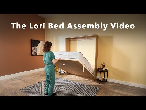 How to Assemble The Lori Bed | Murphy Bed | Wall Bed