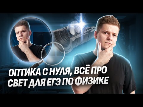 🔎 Геометрическая оптика с нуля: законы света и линзы | Физика ЕГЭ 2025