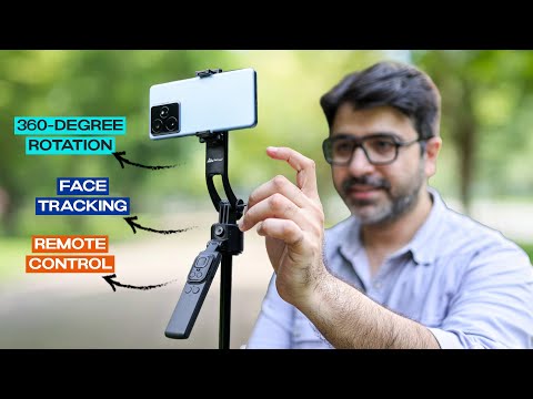 Best Tripod Selfie Stick for Smartphone with AI Face Tracking