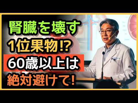 [Life-threatening from age 60] 4 fruits that destroy the kidneys vs. 4 miracle fruits that save t...