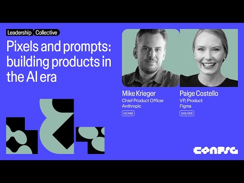 Config 2025: Pixels and prompts: building products in the AI era with Mike Krieger & Paige Costello