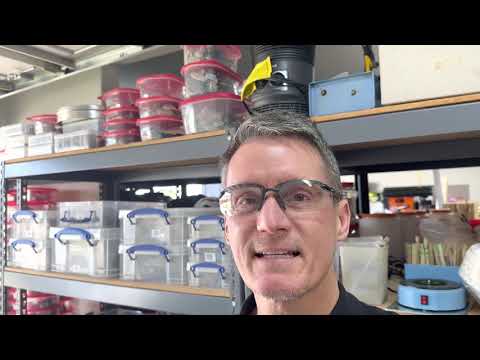 First Time Polishing a Rock on my Homemade High Speed Sander