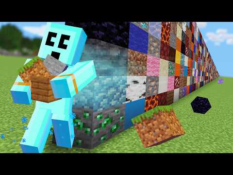Minecraft but I Place 1,000,000 Blocks