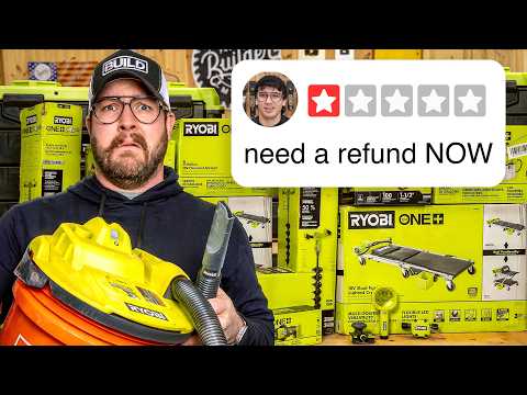 I Bought 1-Star Ryobi Tools
