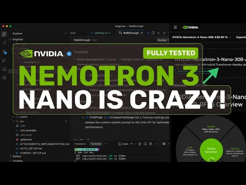 NVIDIA Nemotron 3 Nano 30B (A3B): This SMALL & OPEN Model is SO GOOD!
