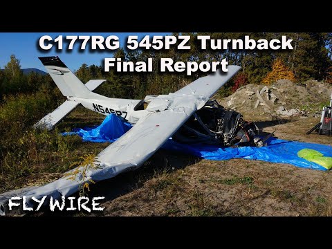 C177RG N545PZ Partial Engine Failure Turn Back Final Report
