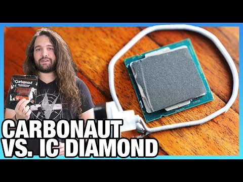 Thermal Grizzly Carbonaut Review vs. IC Diamond Thermal Pad & Thermal Paste Benchmarks