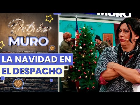 ¡LLEGÓ LA NAVIDAD! 🎄 El espiritu navideño se tomó el despacho del presidente - Detrás del Muro