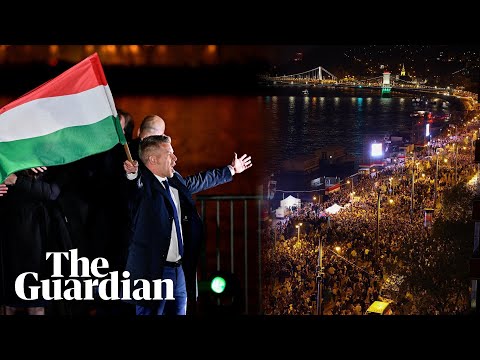 Thousands celebrate in Hungary as Péter Magyar ends Viktor Orbán's 16-year rule