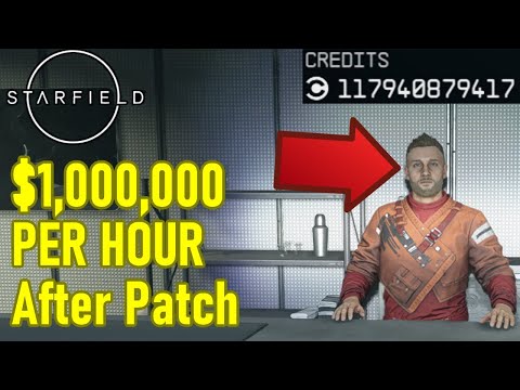 1,000,000 credits PER HOUR, best money farm AFTER PATCH 1.7.33, Starfield money glitch / exploit