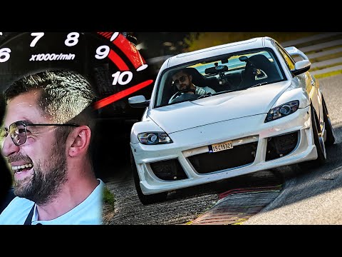 10500 RPM!!! Bridgeport 13b Mazda RX-8! // Nürburgring