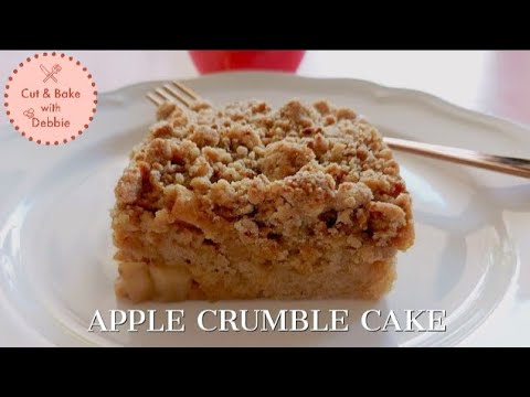 Apple Crumble Cake - Melt in your Mouth- Apfel Streuselkuchen