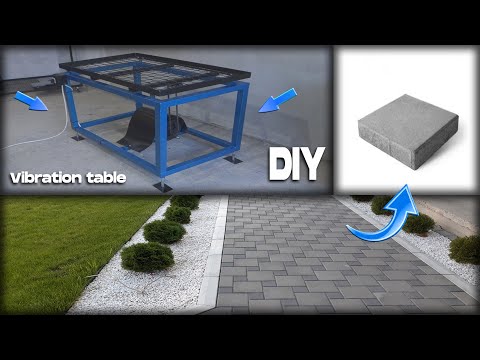 DIY Vibrating Table with Washing Machine Motor
