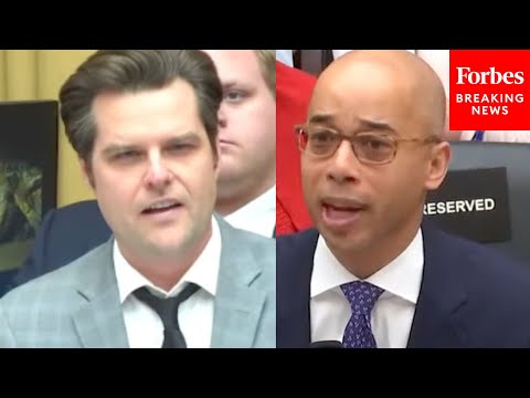 'Does Google Engage With The FBI?': Matt Gaetz Presses House Hearing Witness