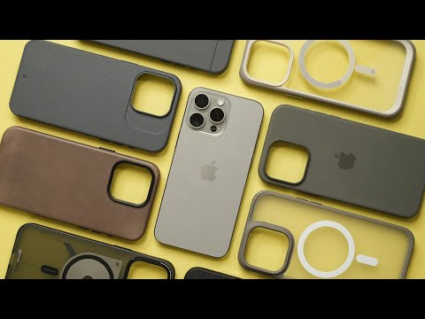 The BEST Cases For The Natural Titanium iPhone 15 Pro Max!