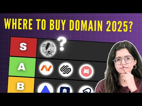 Where to Buy a Domain in 2025 (Best Domain Registrars)