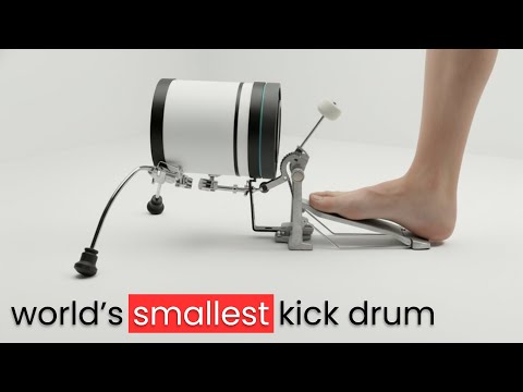 I tried making an 8" kick drum