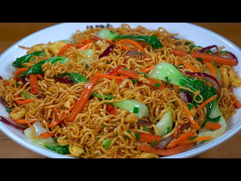 炒面直接下锅煮就错了，教你饭店不外传的方法，出锅面条Q弹劲道，入味好吃，吃一次就能爱上他#like #廚娘的365日 #cooking