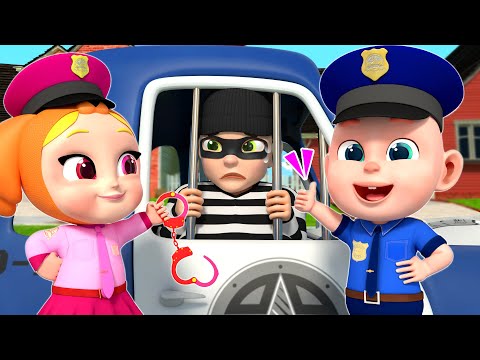 I Want to Be A Police Officer | Police Officer Song | Kids Cartoons | Rosoo Nursery Rhymes
