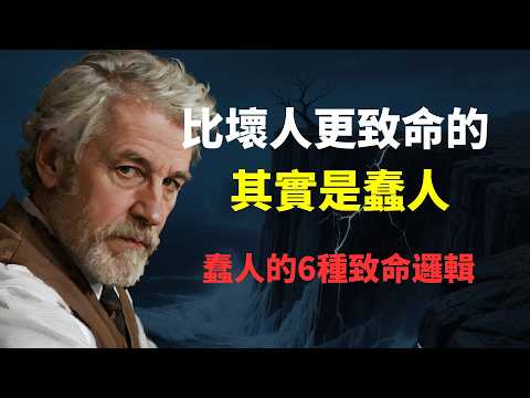 為什麼愚蠢比邪惡更可怕？深度剖析蠢人的6種致命邏輯，教你3招高維防禦，看完瞬間清醒！