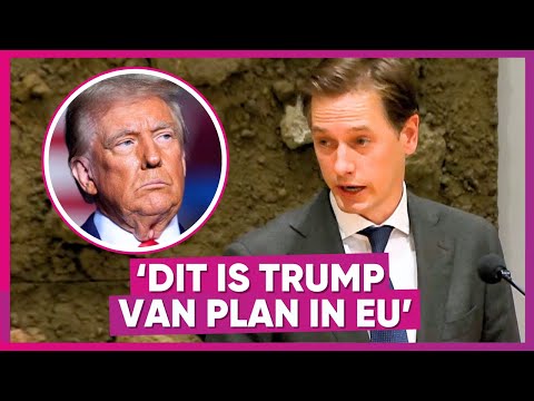 Volt onthult schokkende details plan Trump voor Europa