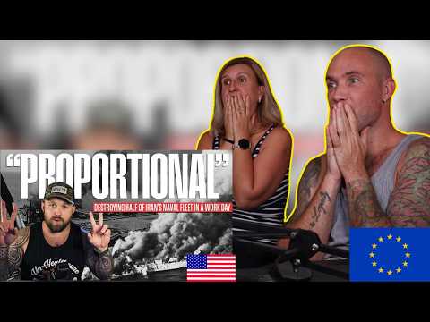 European Family React to America Obliterates Half Of Iran's Navy In 8 Hours