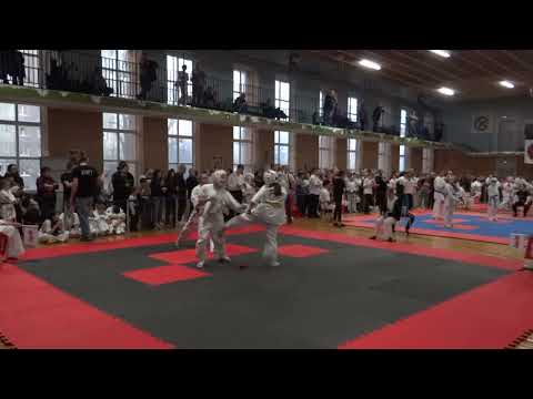 Татами C. Часть 6 из 8. 2-й блок боев. Соревнования по киокушин СК "Белый тигр". СПб, 2025.