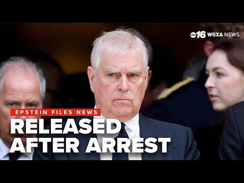 EX PRINCE ARRESTED Former Prince Andrew RELEASED under investigation