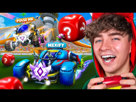 Mit ZUFÄLLIGEN Autos GRAND CHAMP werden in ROCKET LEAGUE 😎🔥 mit Pulse MK