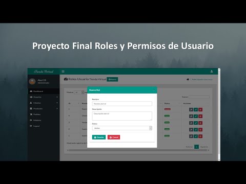 Sistema Roles y Permisos de Usuario en PHP, MVC, POO, PDO y MySQL - Clase No.46