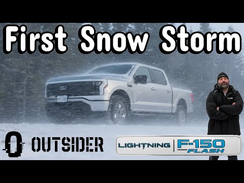 The Aftermath: F-150 Lightning Flash vs. First Canadian Snow Storm