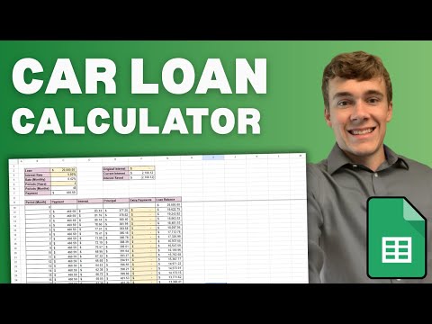 Car Payment Calculator | FREE Google Sheets Template