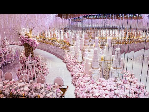 Total transformation of a wedding venue in Qatar into an majestic setup!