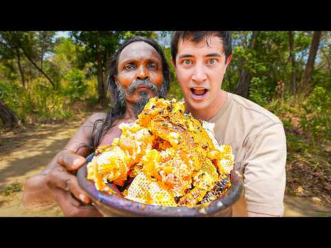 24 Hours With Sri Lanka’s Vedda People!! (Barehand Honey Harvest)