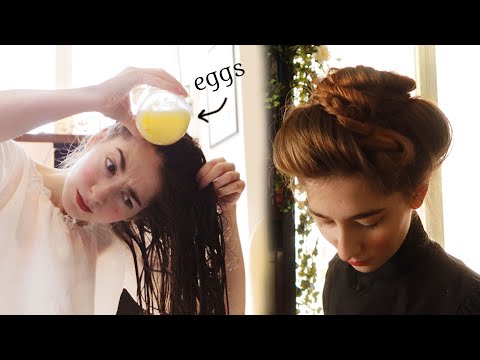 I Tried Following a Real Edwardian Hair Care Routine