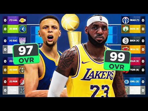 The NBA, But Every Player In Their Prime