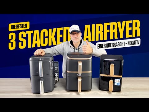 Top 3 Stacked Air Fryer for 2026 ✅ – not every one lives up to its name...