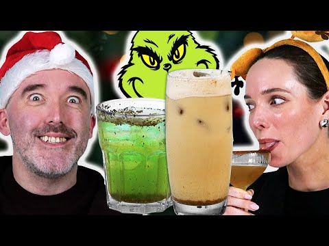 Irish People Try The Weirdest Christmas Cocktails