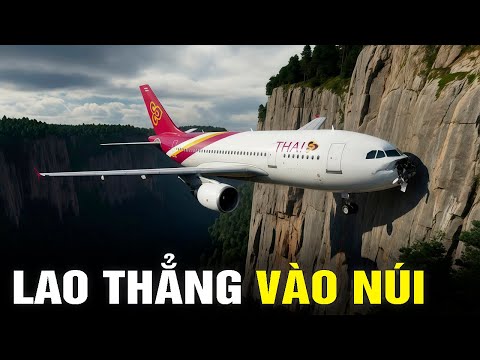 Chuyến Bay Thái Lan Lao Thẳng Vách Núi Himalaya - Nổ Banh Không Ai Sống Sót