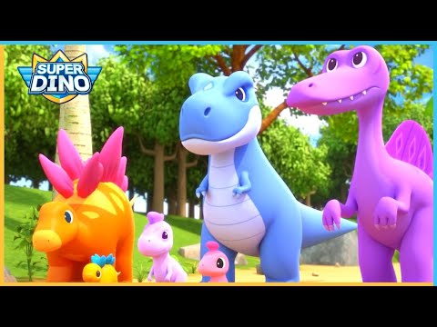 Trapped in Balloons | Superdino | Dinosaurs for kids🦖🦕