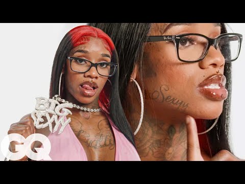 Sexyy Red Shows Off Her Tattoos | GQ