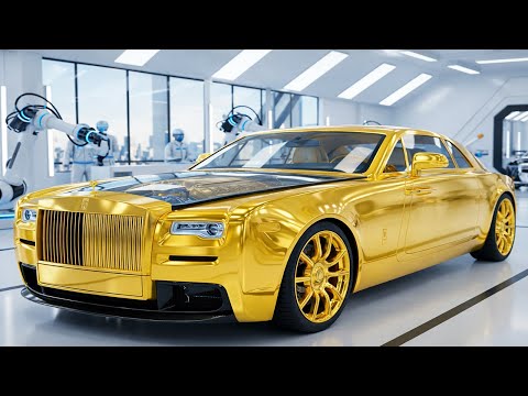 Crafting a Solid Gold Rolls-Royce Hyperion: V12 Engine & Bespoke Chassis