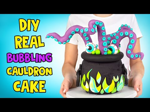 Cooking Weird Spooky Cake