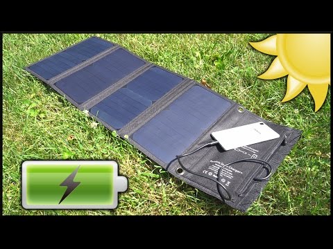 Are solar chargers worth it?? (with charge test)