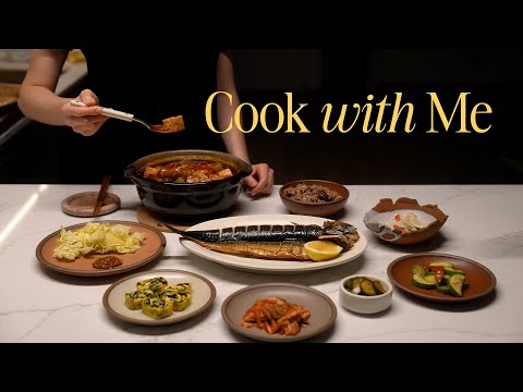 gochujang jjigae, lemon tea cake & a cat cafe visit | cook with me
