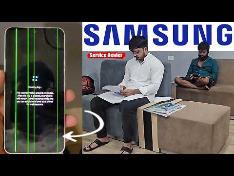 Samsung's Green Line "Fix" Is a SCAM.😡 - My Service Center Experience