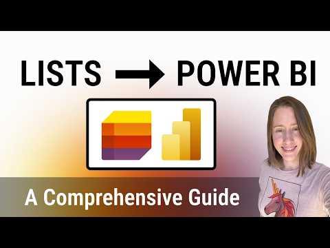 How to use Microsoft Lists in Power BI - including multi-value fields! (2025) ✅